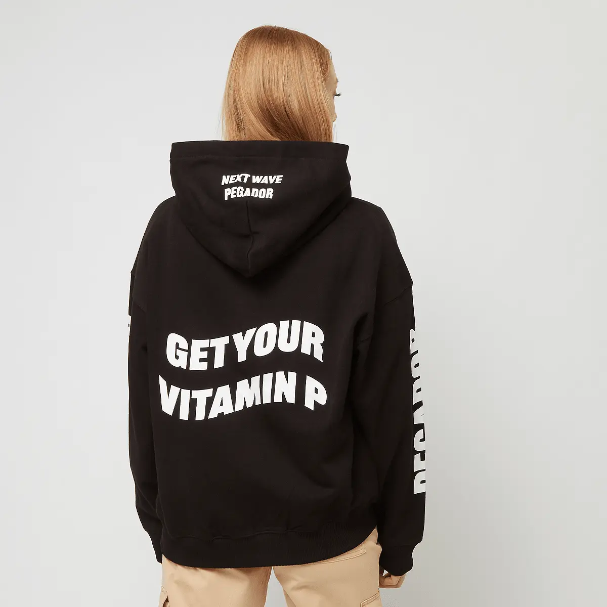 

Толстовка Pegador Vinya Oversized Sweat Jacke, черный
