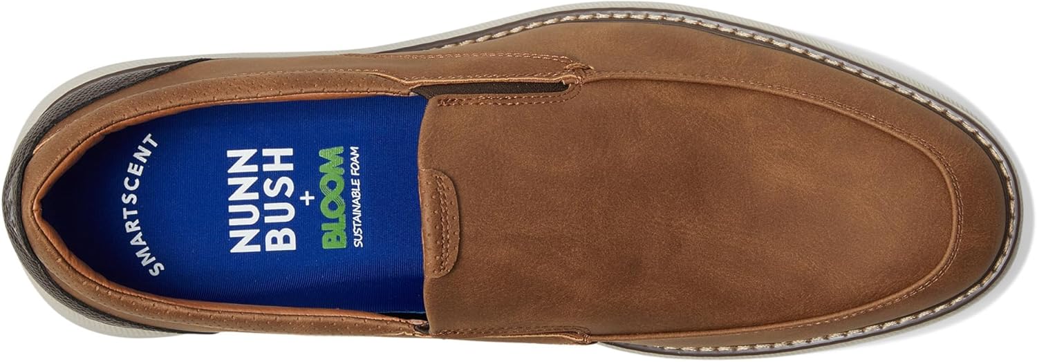 Мокасины Nunn Bush для мужчин, модель Chase Moc Toe Slip-On, мультиколор — фото 2