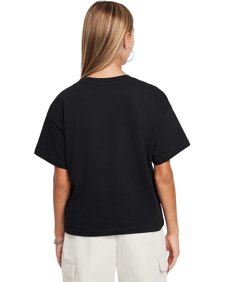 Футболка Nike Kids Sportswear Essential Boxy T-Shirt, черный — фото 2
