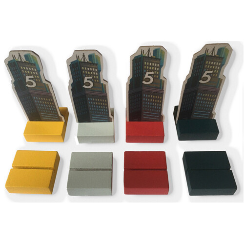 

Настольная игра High Rise: Wooden Bases