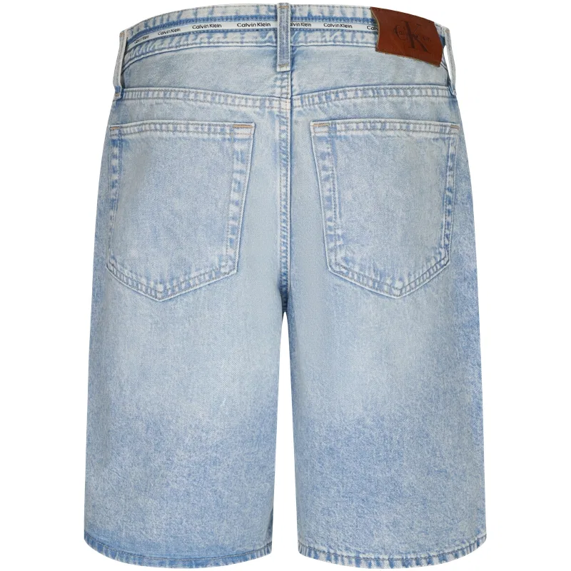 Джинсовые шорты Calvin Klein Denim Blue — фото 3