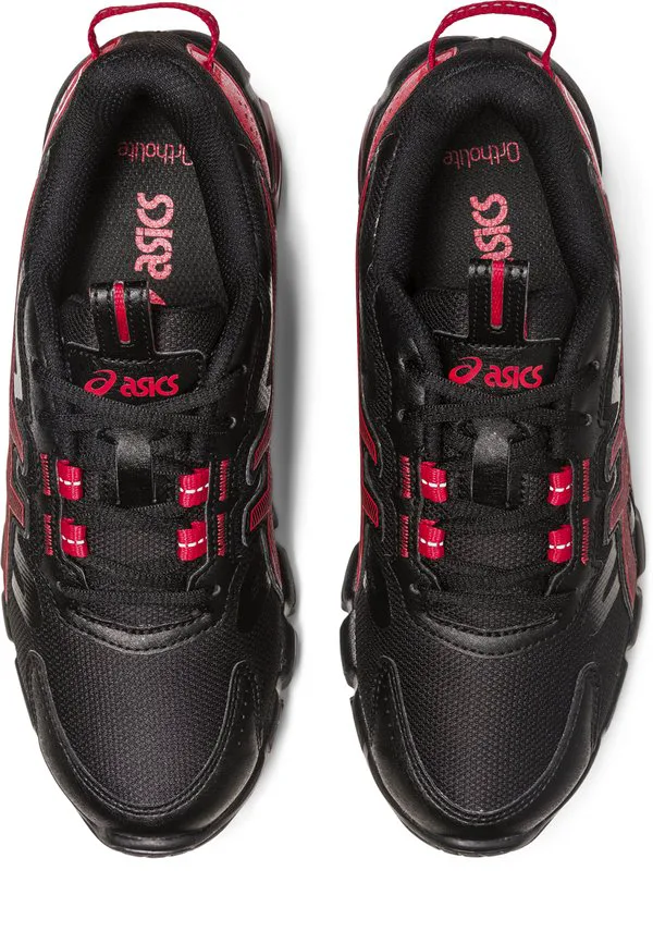Кроссовки gel quantum 90 gs Asics Sportstyle, Black Classic Red — фото 3