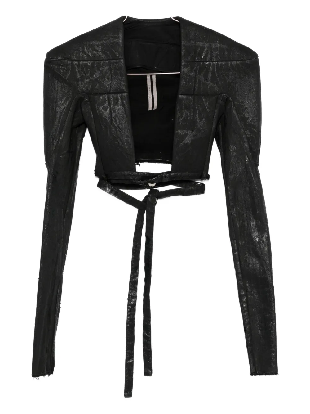 

Жакет с поясом Rick Owens, черный