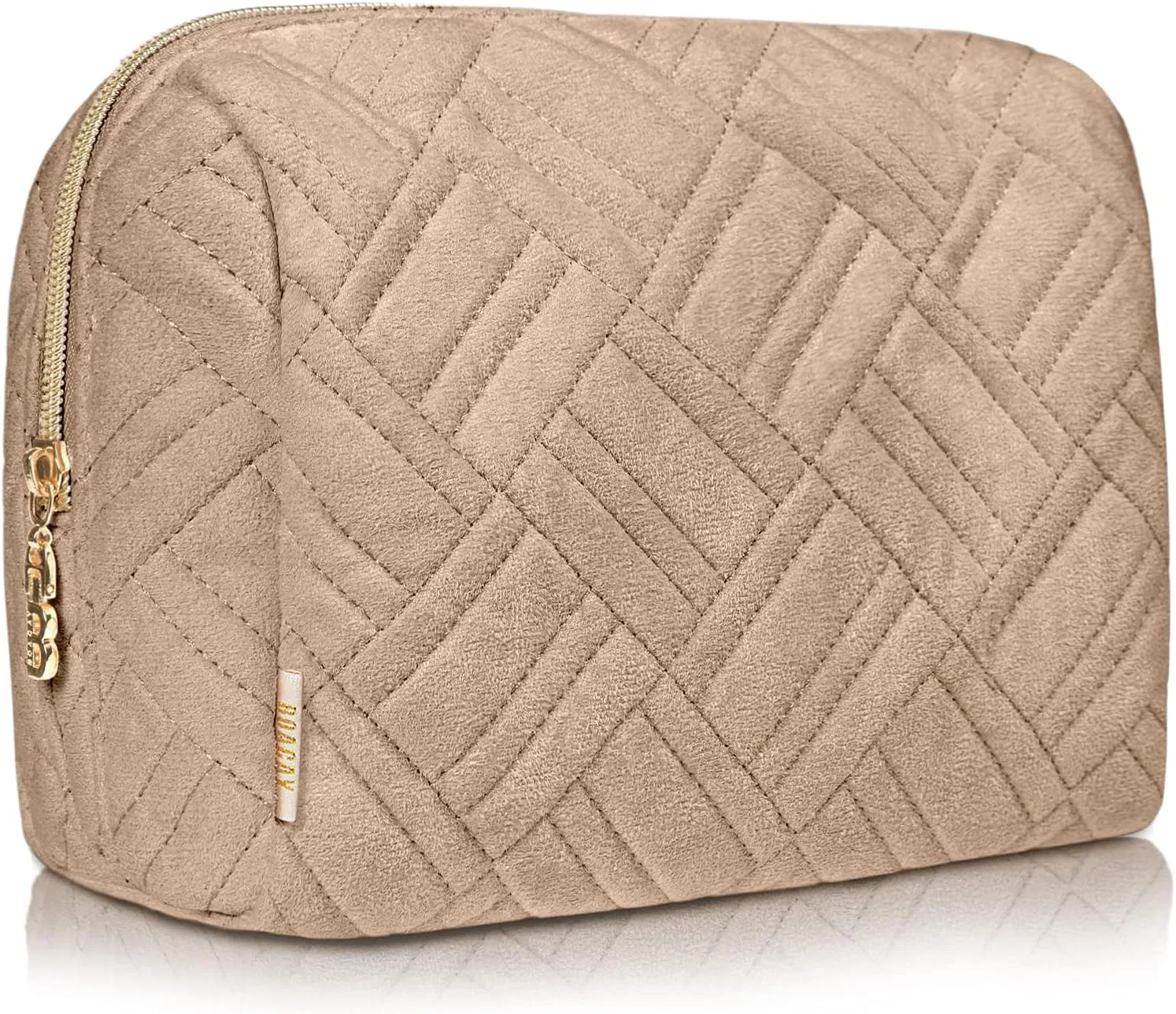 Косметичка BOACAY для путешествий No brand, (Large 1) Camel Brown