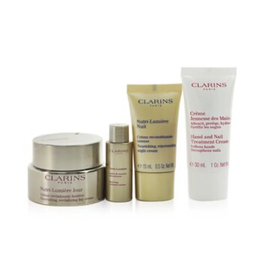 Подарочный набор по уходу за кожей Clarins Nutri-Lumiere Collection 3666057022029