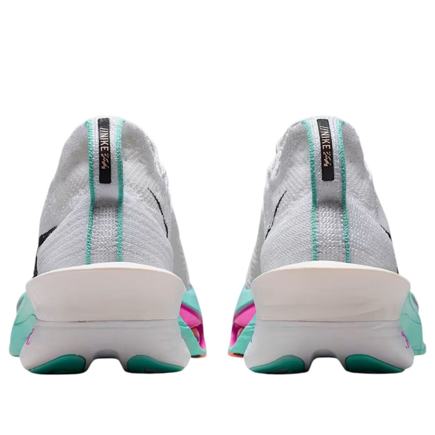Кроссовки (WMNS) Nike Air Zoom Alphafly Next% 3 'Wihte Hyper Turquoise Concord' — фото 4