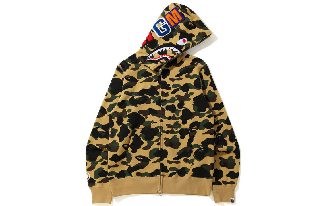 

Мужская толстовка A BATHING APE, Зеленый камуфляж