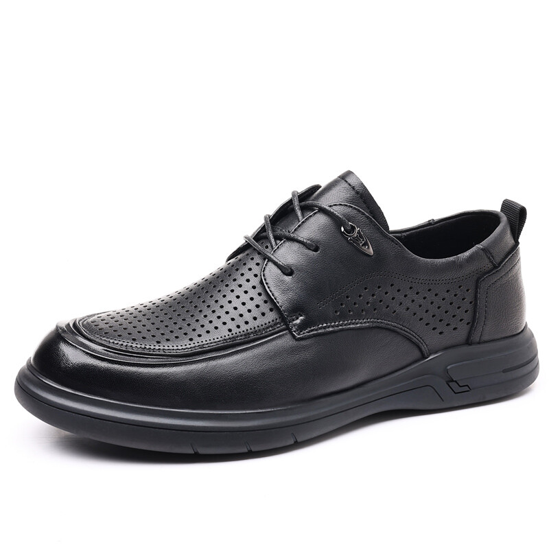 

Туфли мужские Men"s Casual Men Low-Top Xiaotoulang, темно-коричневый