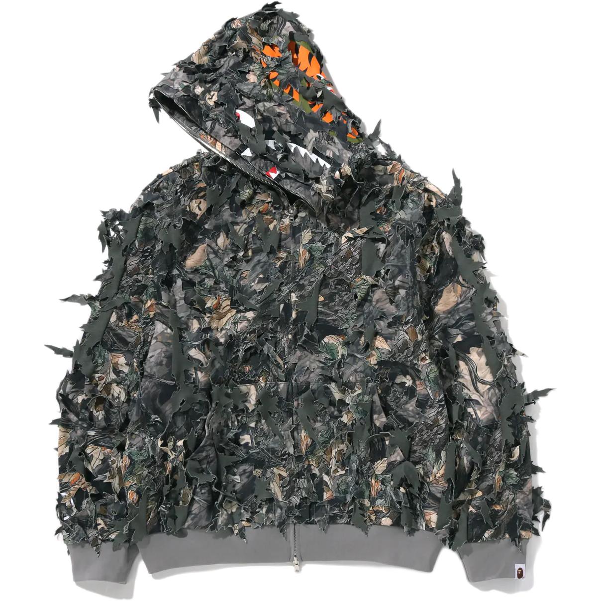 Толстовка Tree Edge Camo Collection FW25 мужская A BATHING APE, коричневый — фото 3