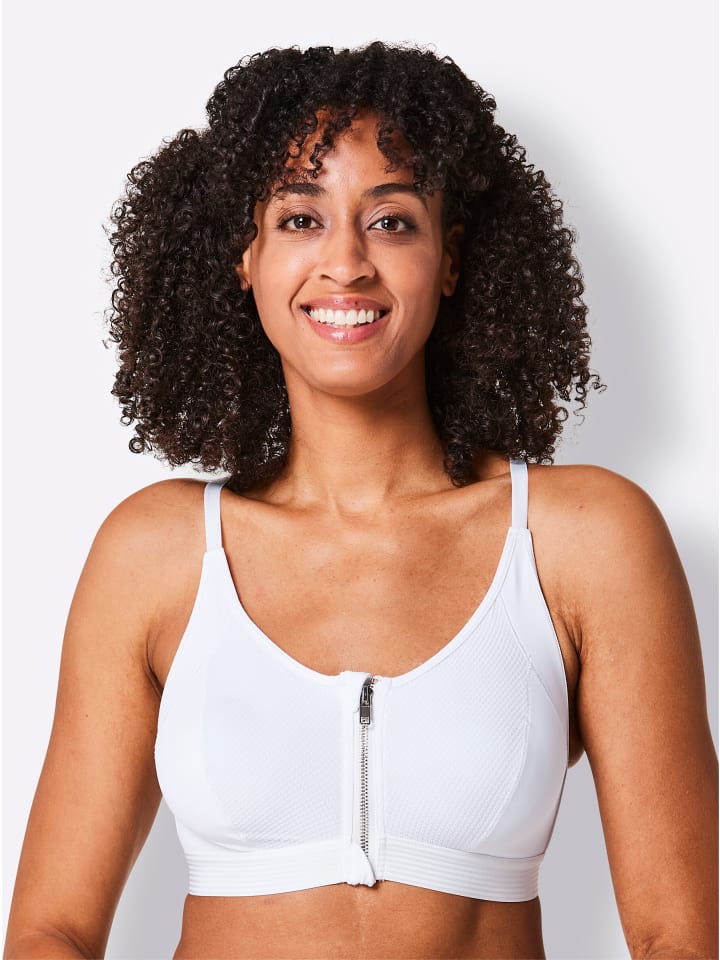 

Бюстгальтер с застежкой спереди без косточек, белый цвет WITT WEIDEN