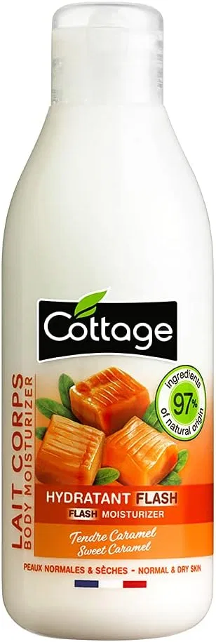 Молочко для тела HIDRATACIÓN INSTANTÁNEA #Caramelo, 200 мл Cottage