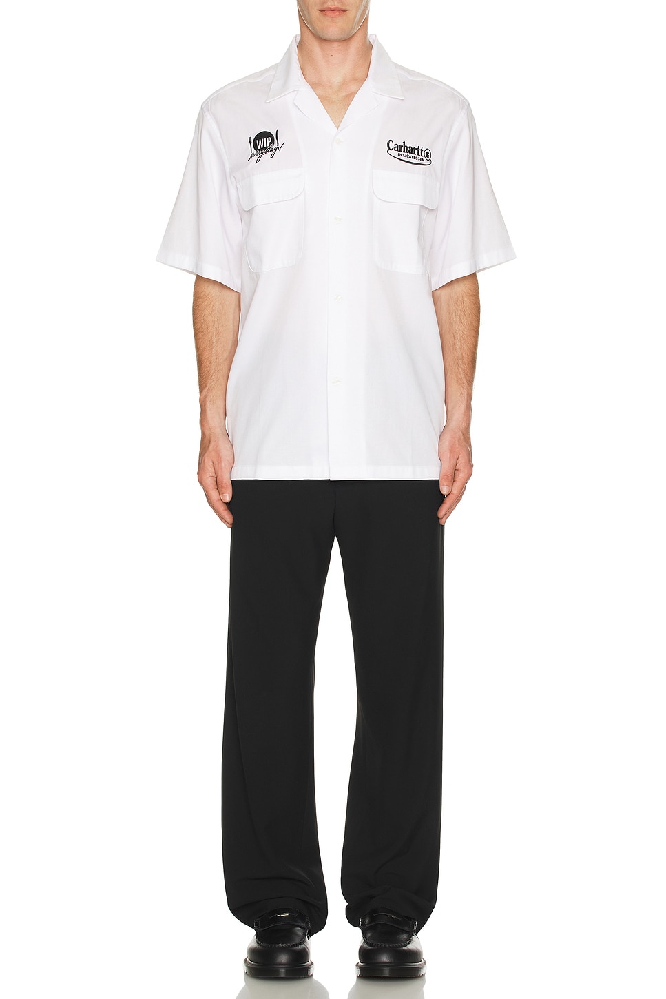 

Deli Рубашка Carhartt Wip, White & Black