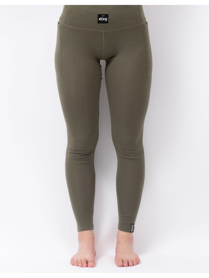 

Eivy Функциональные колготки оливкового цвета