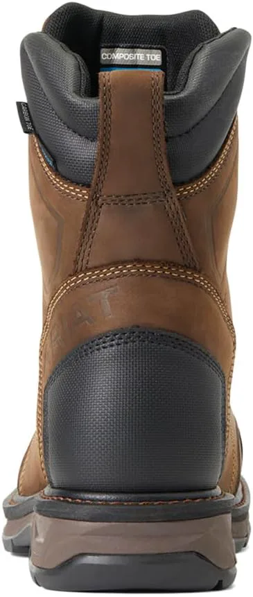 

Мужские водонепроницаемые рабочие ботинки ARIAT WorkHog XT BOA, коричневый