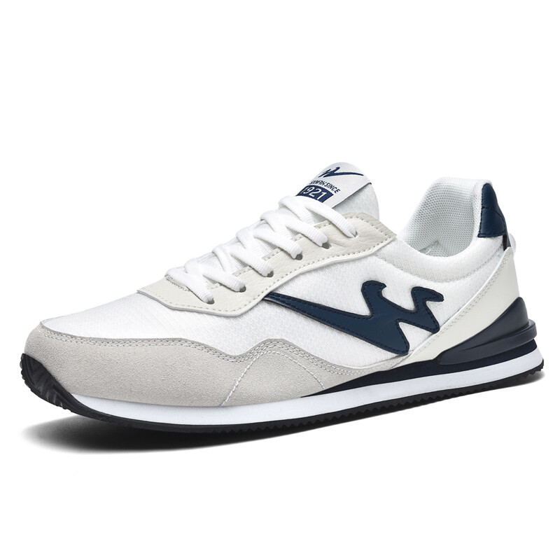 

Кроссовки мужские низкие серый/черный Double Star 88