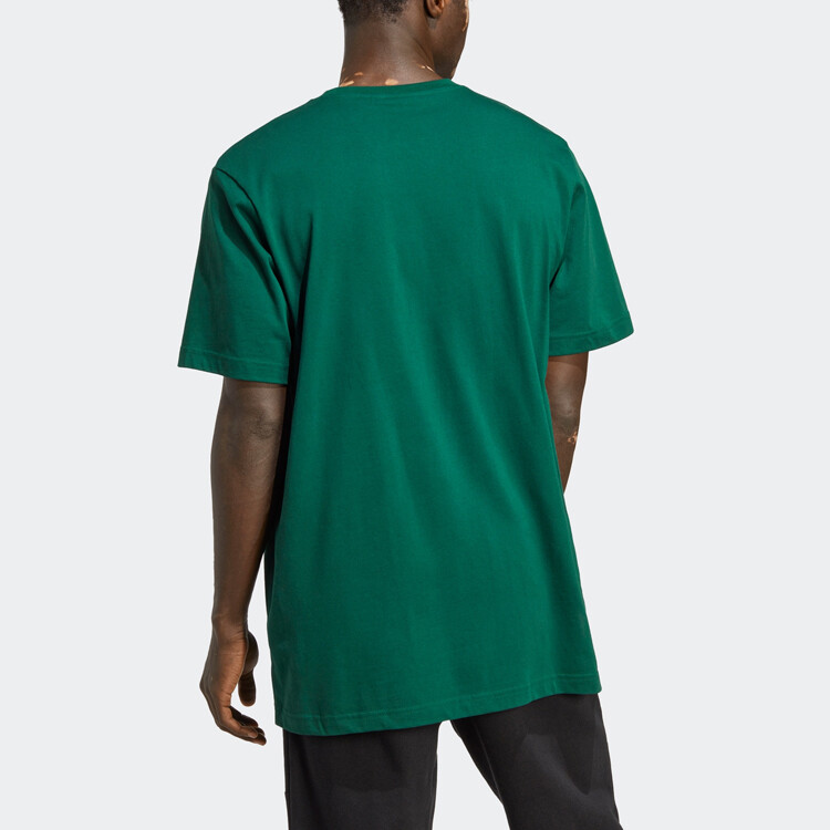 Футболка ADVENTURE MOUNTAIN FRONT мужская темно-зеленая Adidas Originals, темно-зеленый — фото 3
