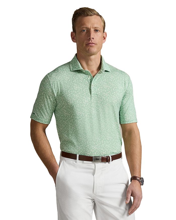 

Классическая поло из перформанс-ткани Polo Ralph Lauren, зеленый