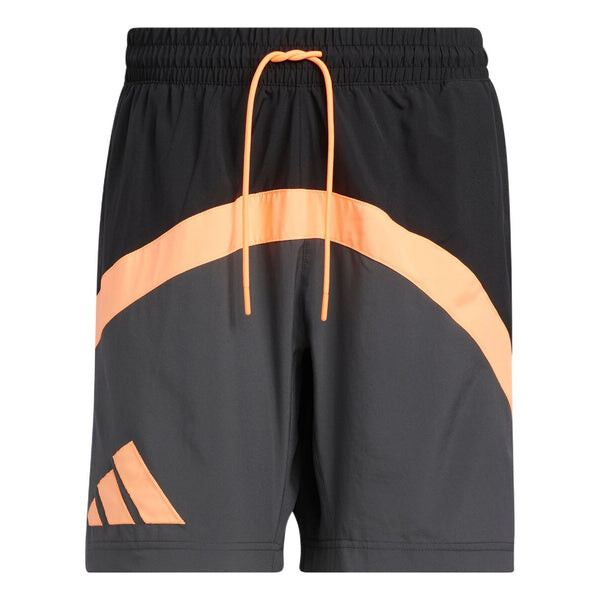 

Шорты galaxy stripe logo straight shorts 'grey' Adidas, серый