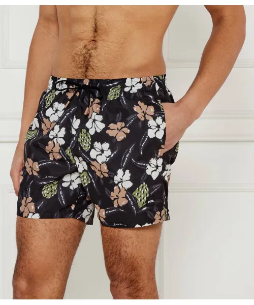 

Плавки-Шорты «Пиранья» Regular fit Boss, черный