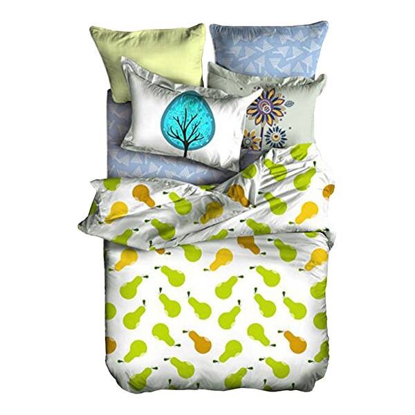 

Комплект постельного белья FLHF Ucky, 155x1x220 см цвет creme,blau,grün,gelb