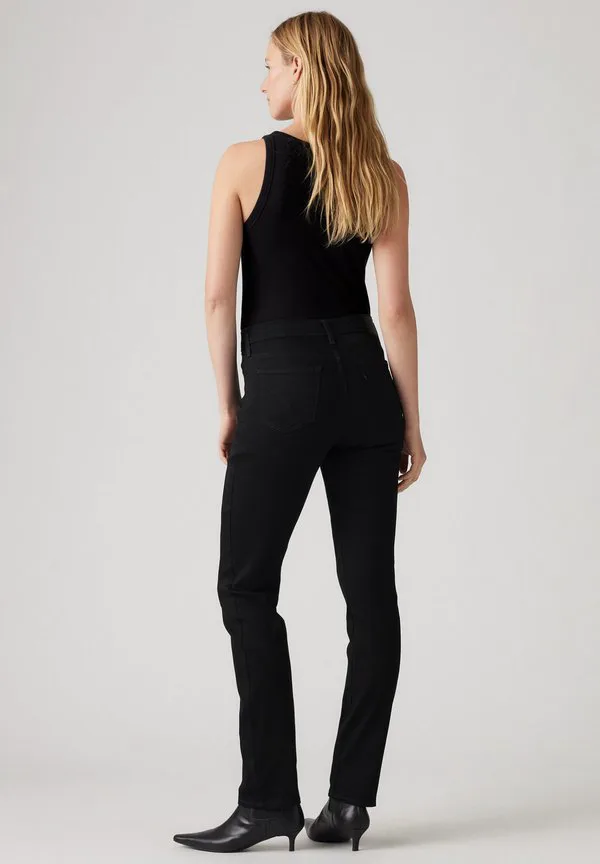 312 формообразующие узкие джинсы облегающего кроя Levi'S, Soft Black — фото 2