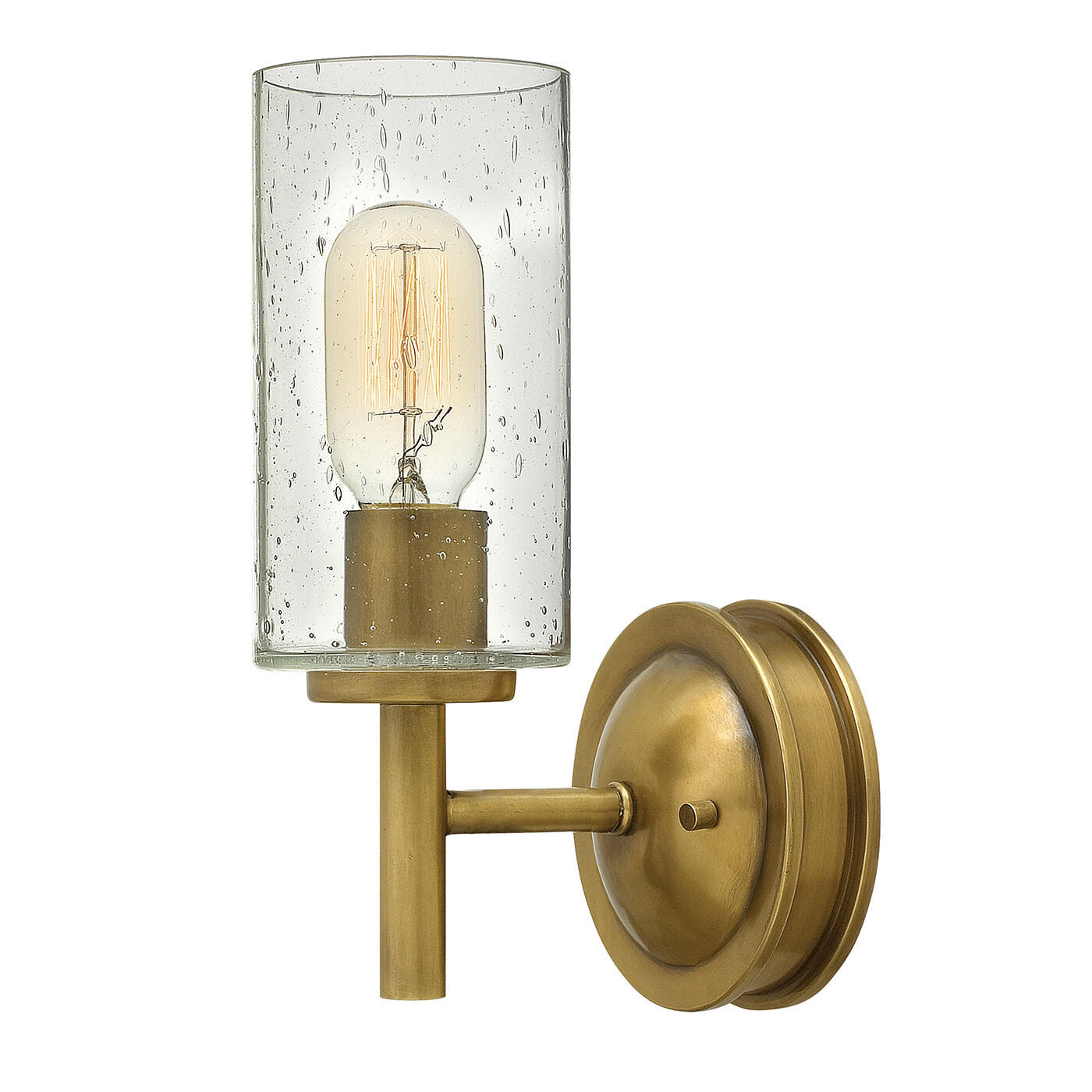 Настенная лампа Elstead Lighting, 12,7x26,2x14,8 см, цвет латуни