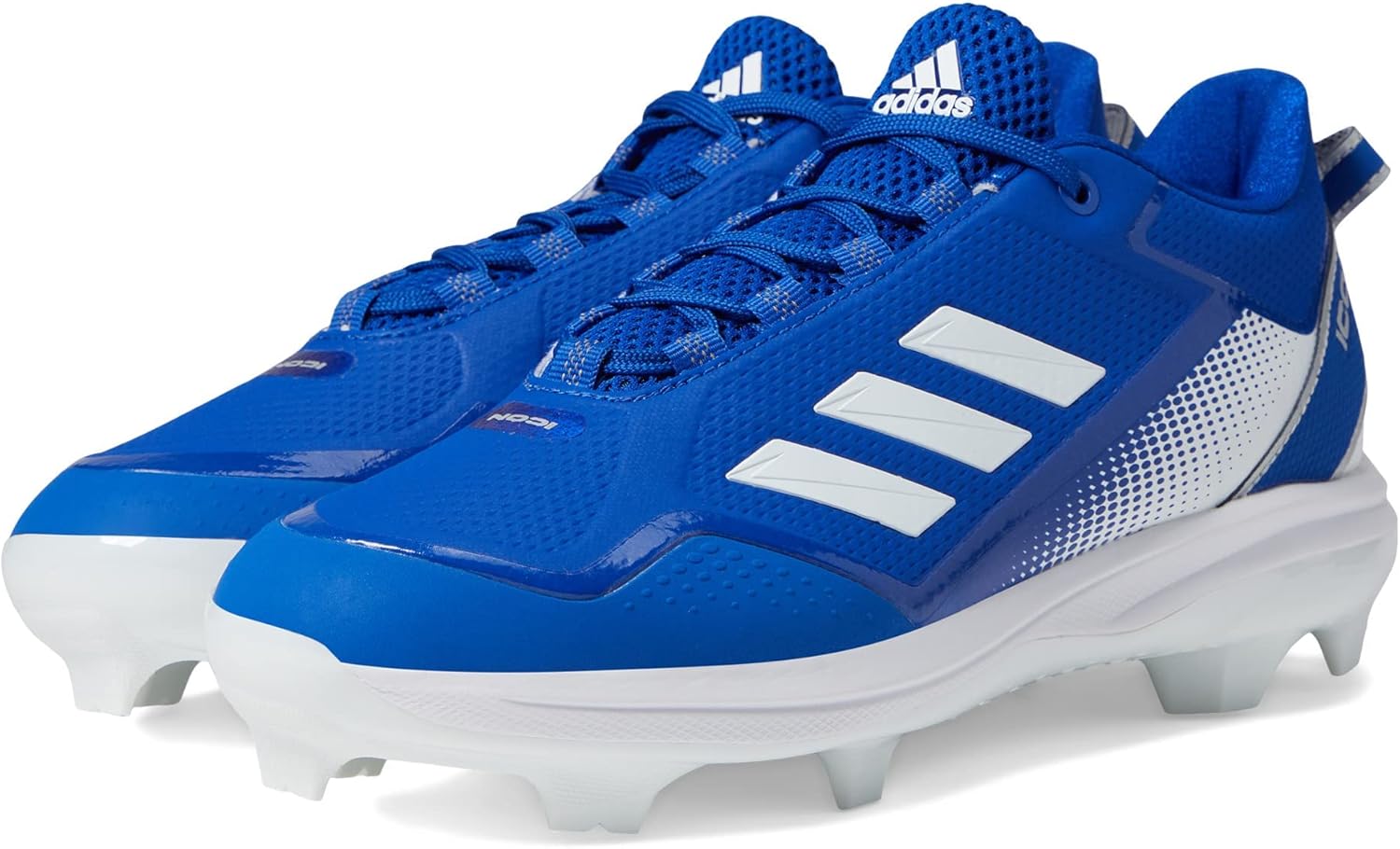 Мужские бейсбольные кроссовки Adidas Icon 7, белый/синий — фото 2