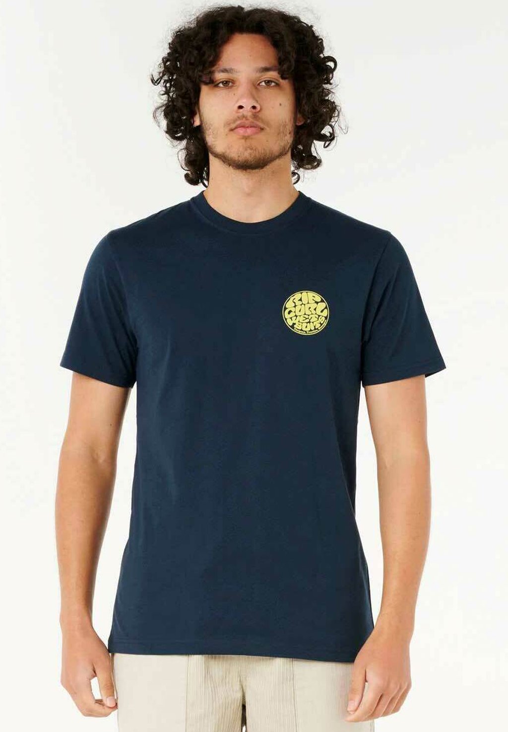 

Футболка с принтом Rip Curl, синий