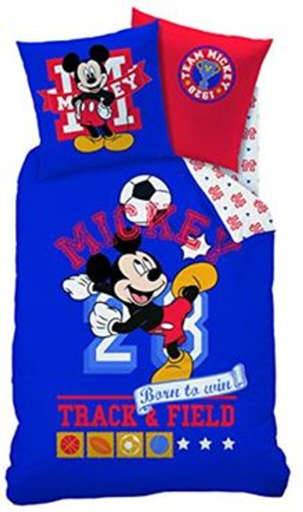 

Постельное белье Disney Mickey Sport 80 х 80 см / 135 х 200 см 100% хлопок