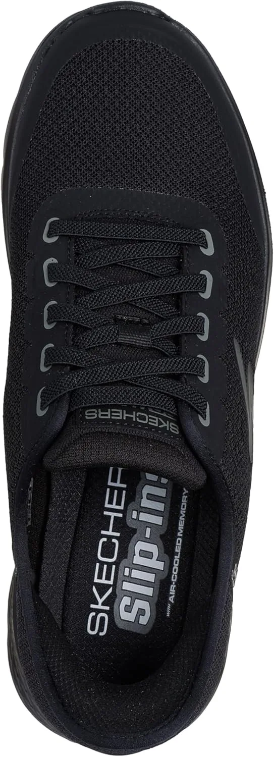 Мужские тапочки Skechers GO Walk Flex - черные — фото 2