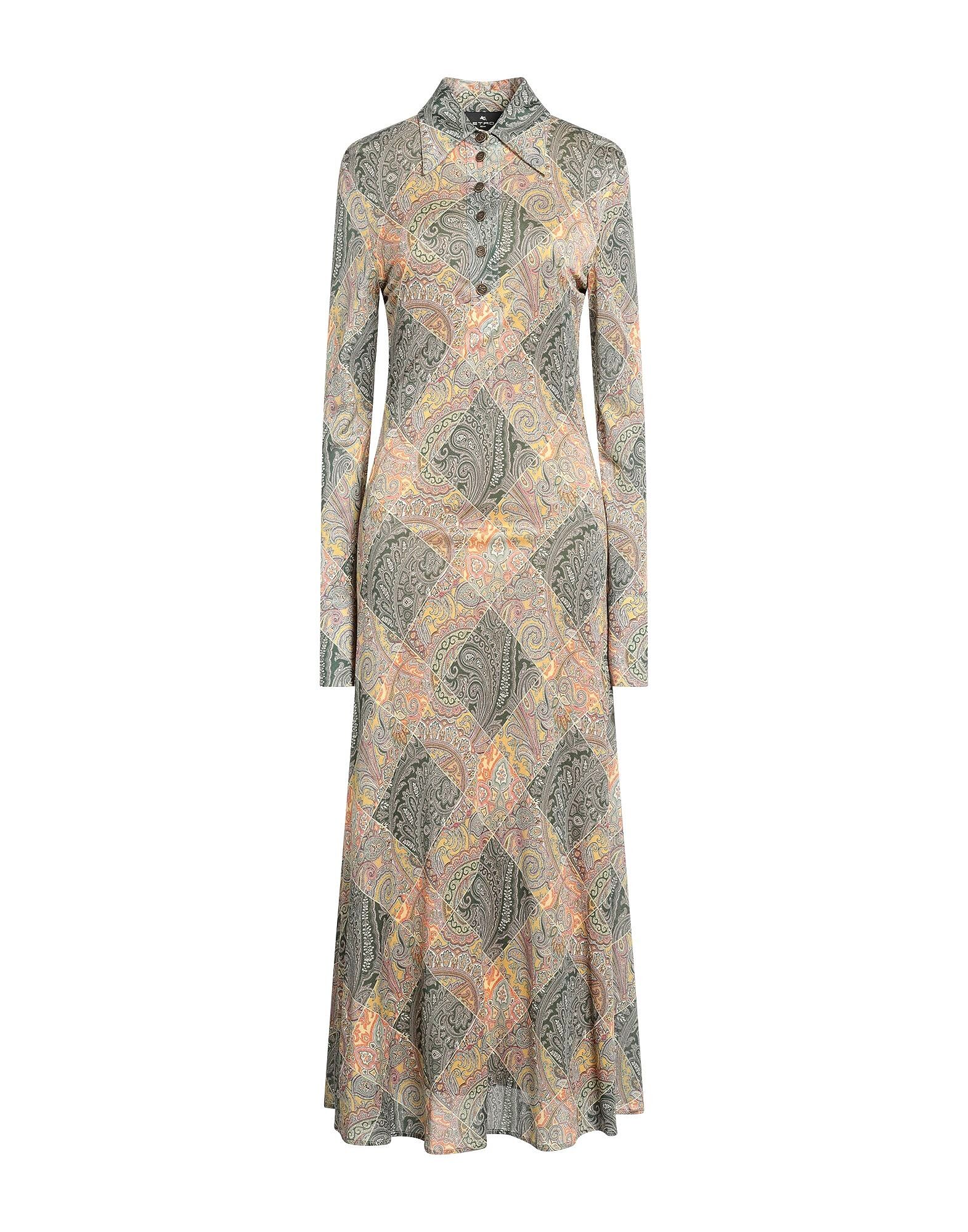 

Макси платье Etro, зеленый