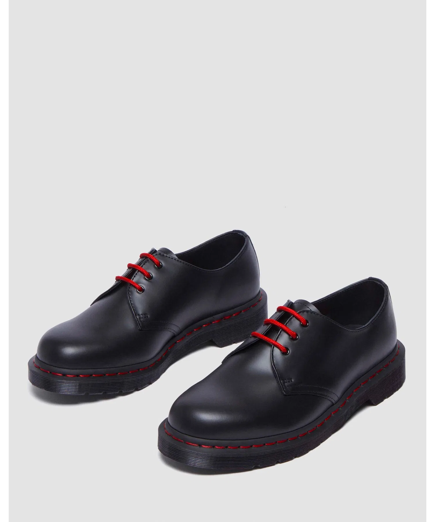 Мужские и женские туфли Dr. Martens 1461 Red Stitch — фото 2