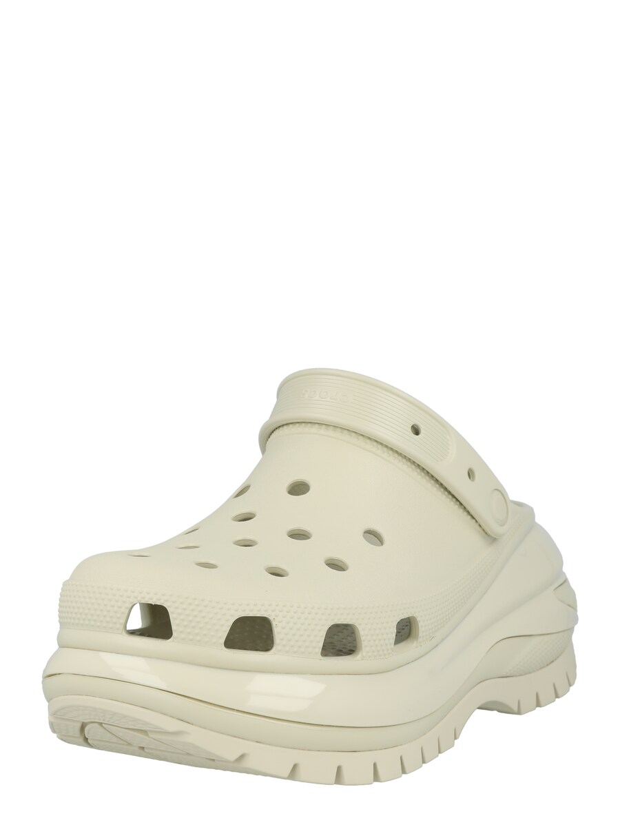Сабо Crocs Mega Crush, Ecru