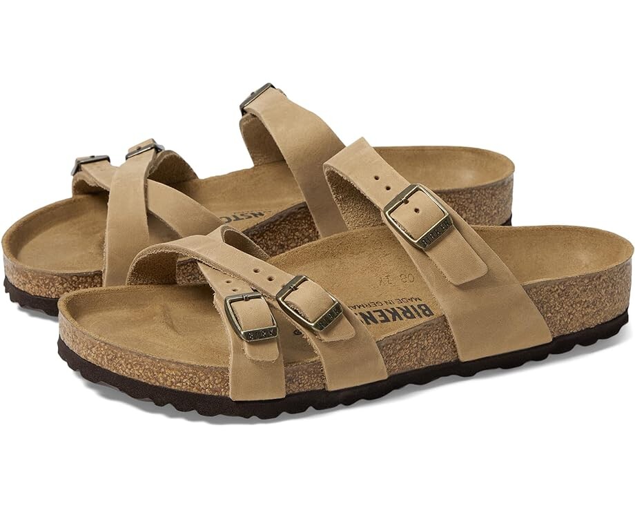 

Сандалии Birkenstock Franca Oiled Leather, цвет Tobacco Oiled Leather