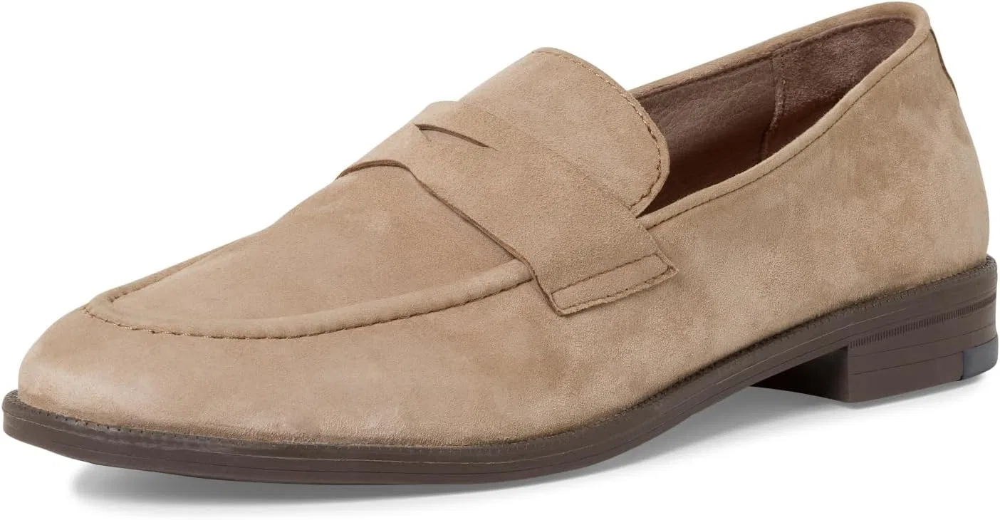 Мужские элегантные кожаные туфли MARCO TOZZI от Guido Maria Kretschmer, Taupe Suede