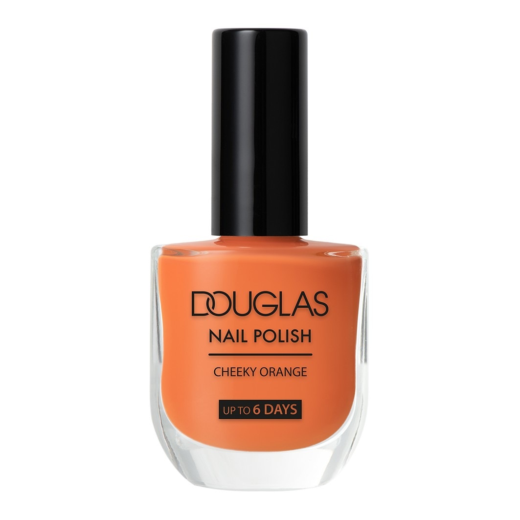 

Лак для ногтей make-up nail polish (up to 6 days) Douglas Collection, nr.565 - cheeky orange, объем 10 мл