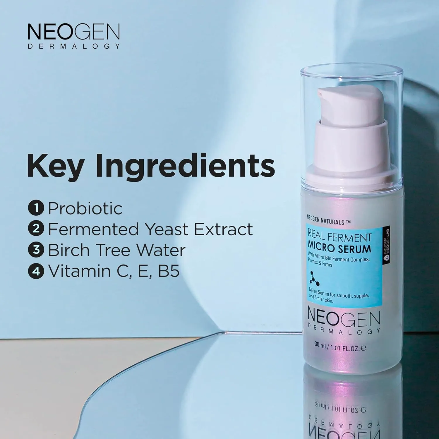 Пилинг-подушечки DERMALOGY by NEOGENLAB Bio-Peel Gauze с зеленым чаем, 30 подушечек и микросывороткой Real Ferment., Green — фото 4