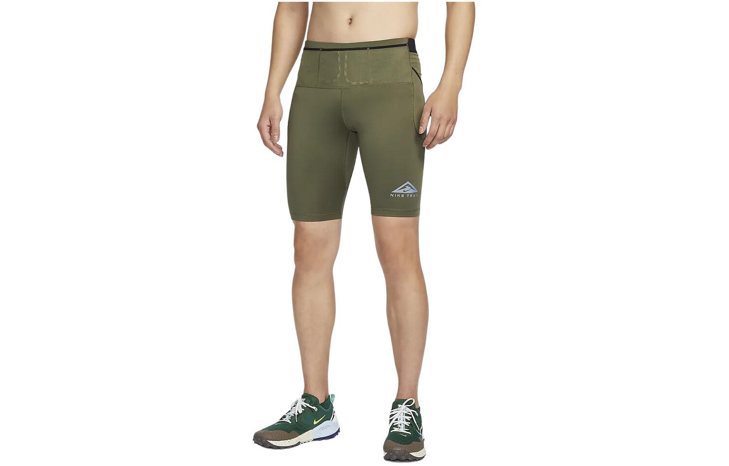

Спортивные шорты Dri-Fit мужские, средние, оливковые Nike, оливковый