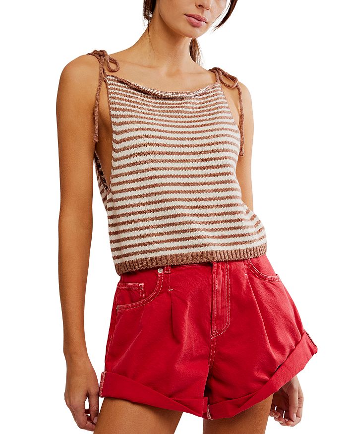

Топ Claire Free People, коричневый