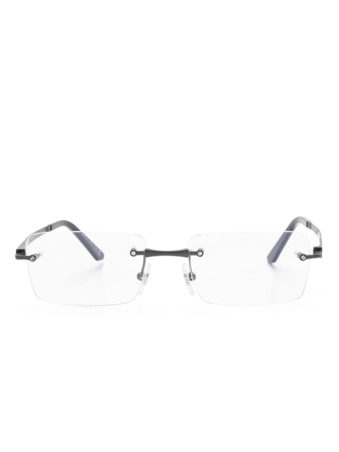 

Cartier Eyewear очки в безободковой оправе, серебряный