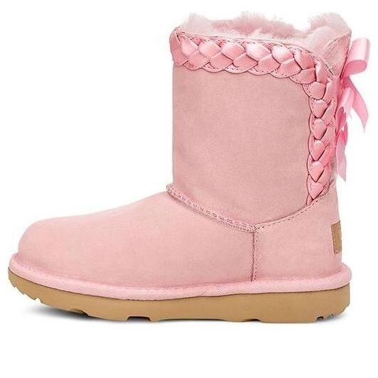 

Кроссовки classic short braided 'pink' Ugg, розовый