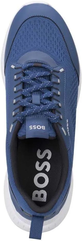 Мужские беговые кроссовки BOSS Light_Runn_KnelRunning, синий — фото 3