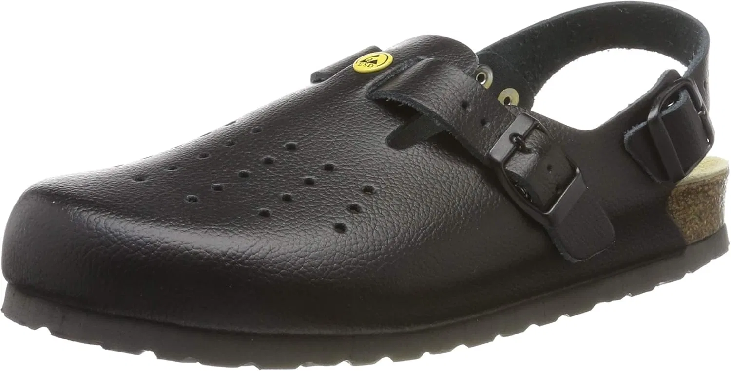 Рабочие сабо Weeger Unisex ESD Clog Perf, Black