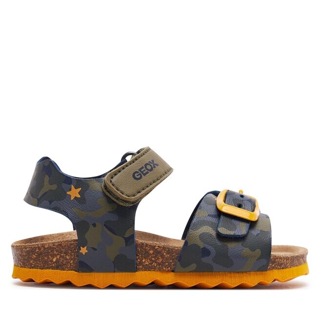 

Сандалии Geox B Sandal Chalki Boy B922QA 00454 C3375 M Sage/Ochreyellow, зеленый