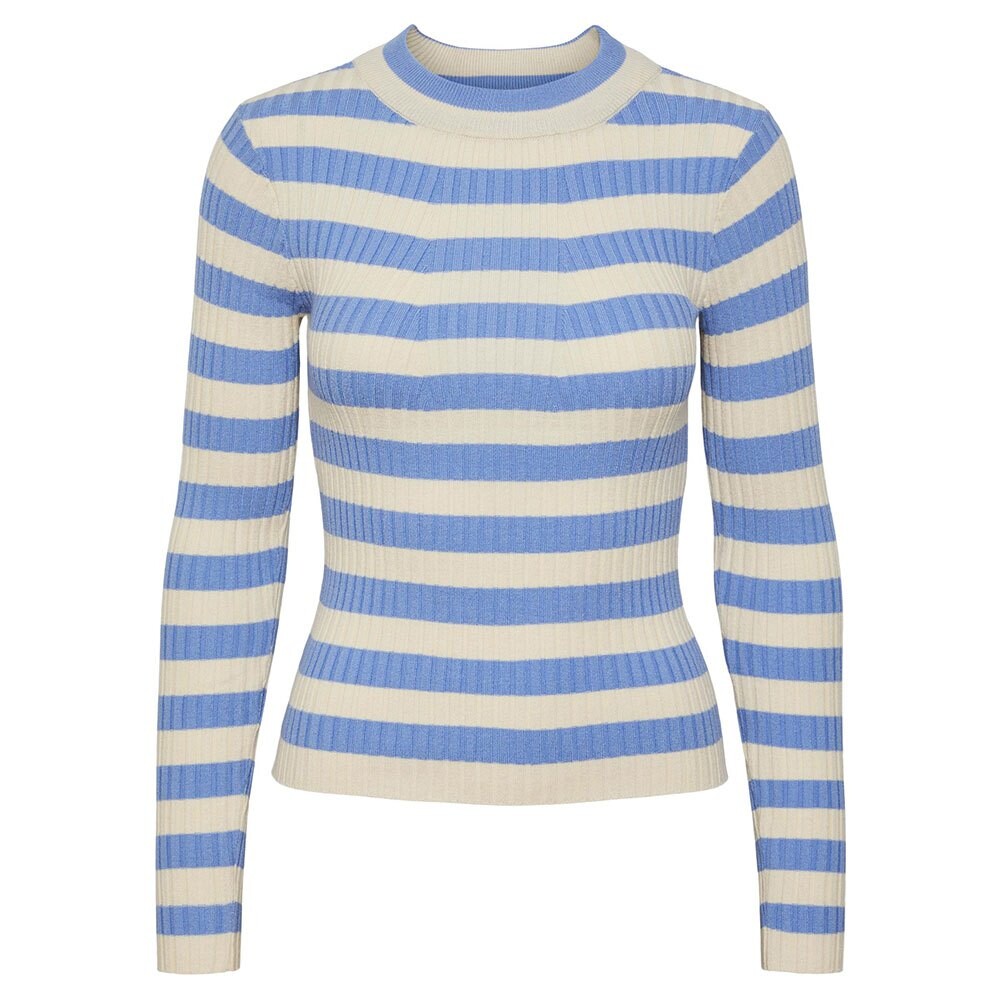 

Свитер Pieces Crista 17115047 O Neck, синий