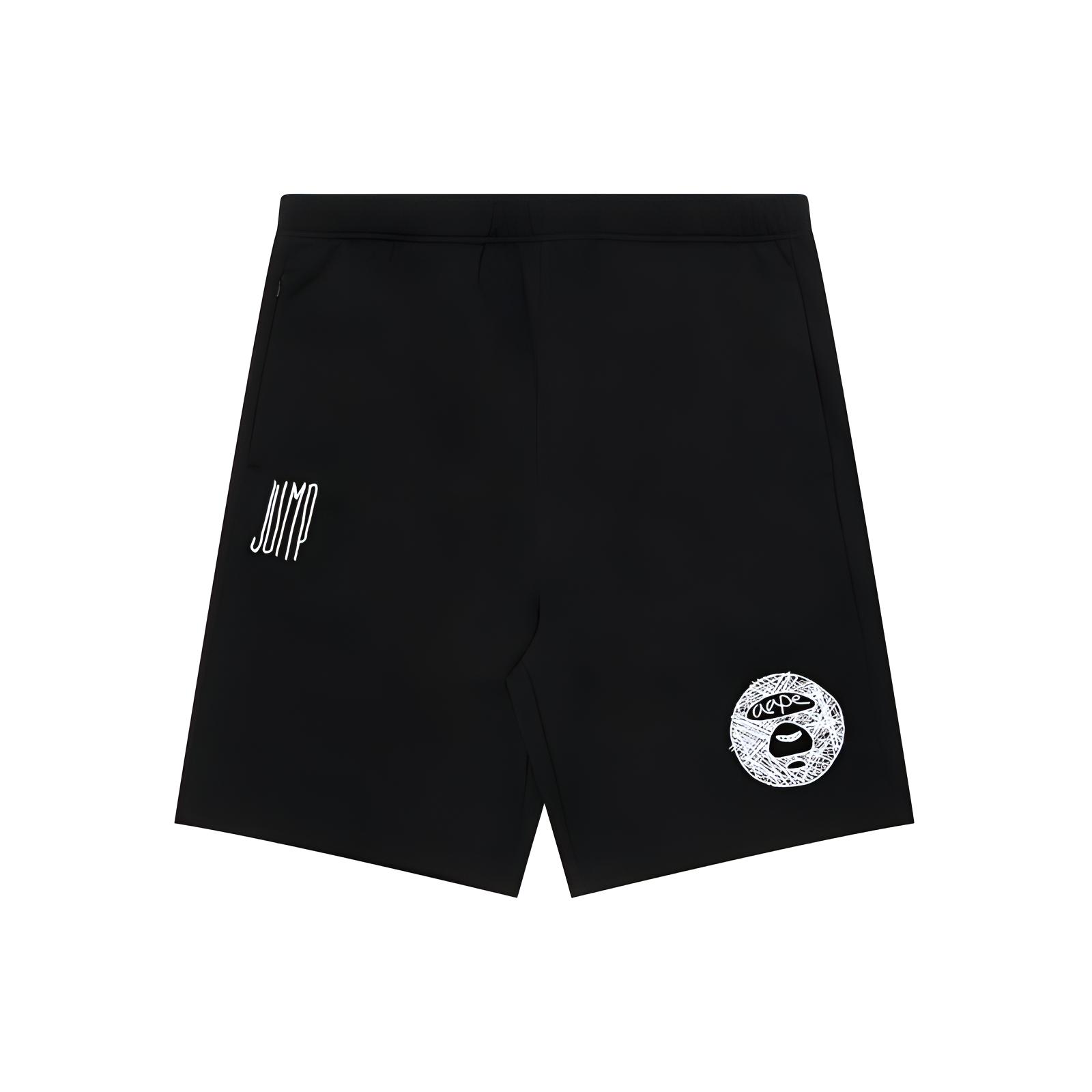 

Шорты спортивные с вышитым логотипом Aape, черные