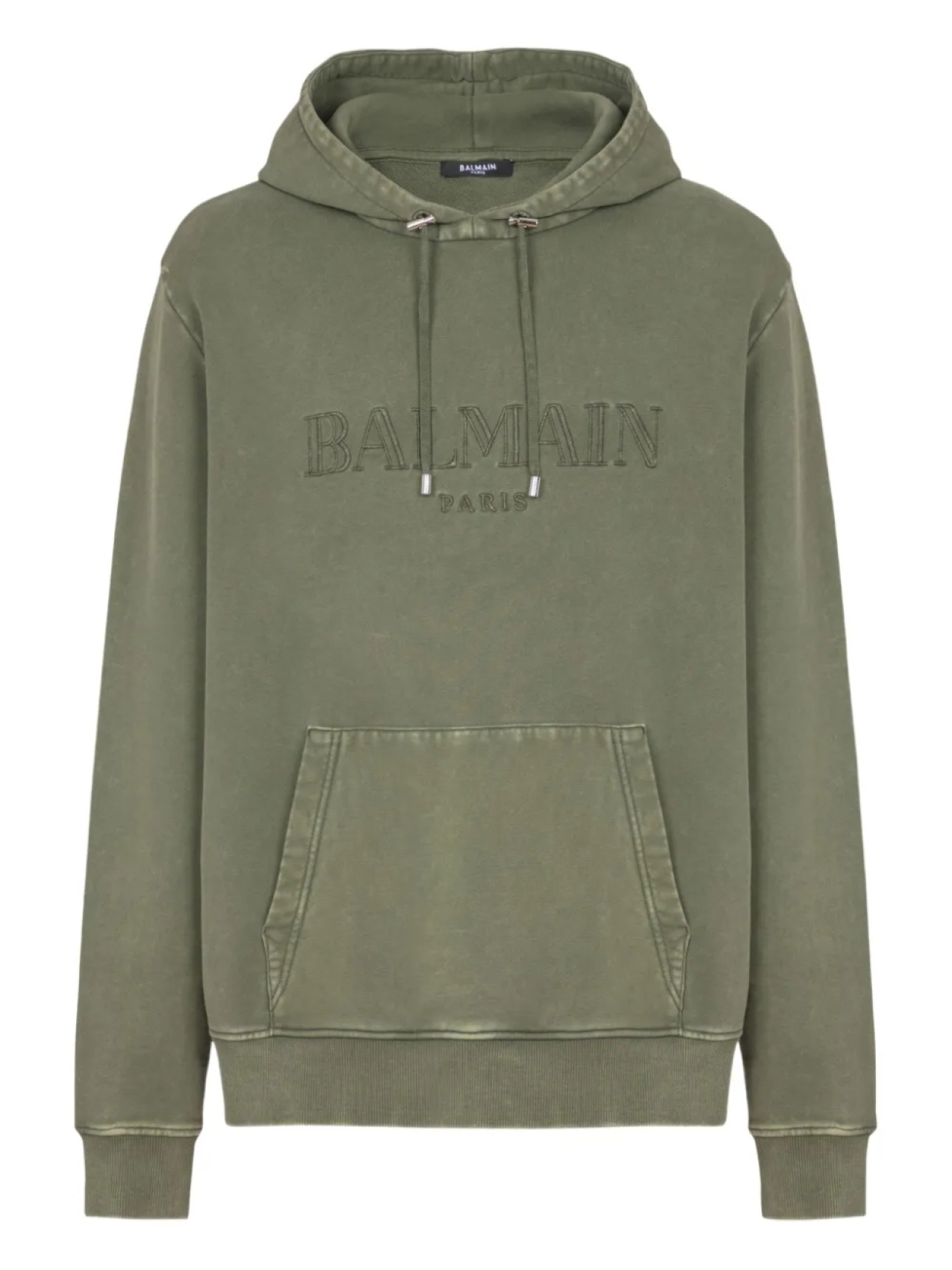 

Balmain худи с логотипом, зеленый
