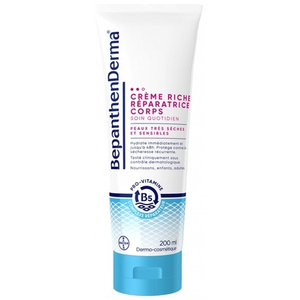 

Крем для тела Bepanthen Derma Rich Repairing Body Cream 200 мл - ежедневная дермокосметика Markenlos