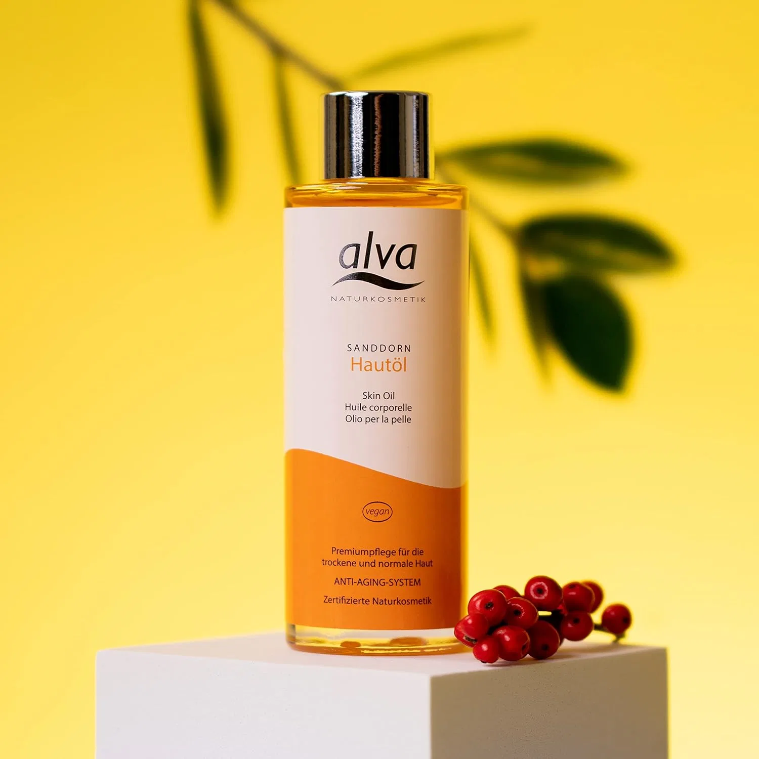 Масло для кожи Alva Sanddorn Alva Naturkosmetik — фото 2