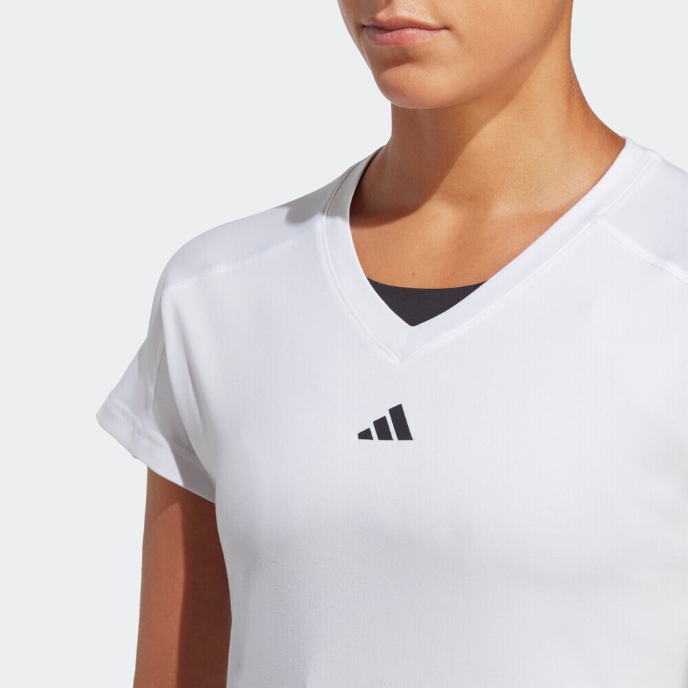 Рубашка для выступлений Adidas Train Essentials, белый — фото 3